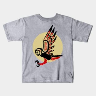 Artistic bird Kids T-Shirt